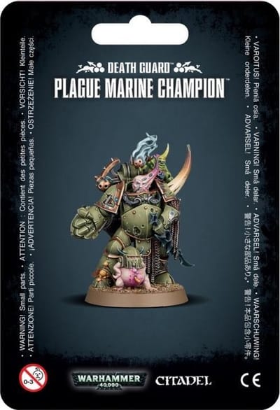 Warhammer 40.000 - Death Guard: Plague Marine Champion