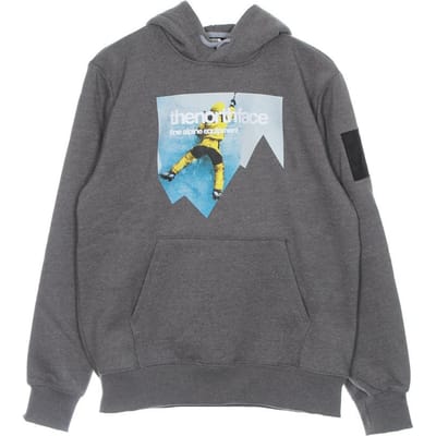 Herenhoodie Mountain Heavyweight Po Hoodie Medium Grey Heather
