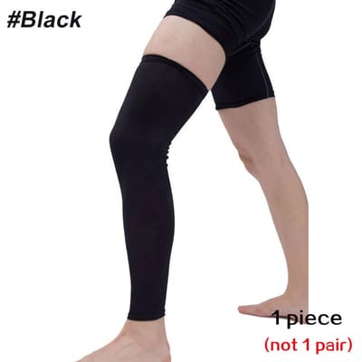 1 ST Full Leg Compressie Sleeve Ondersteuning Knie Dij Kuit Artritis Pijnverlichting Hardlopen Basketbal Beenbeschermers Voor Mannen Vrouwen XS（old）