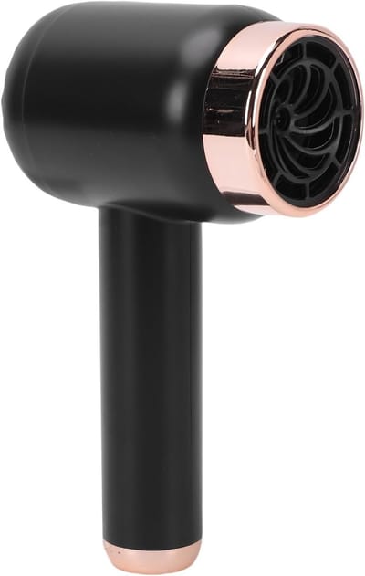 Draadloze Haardroger 1000W met Diffuser, Sneldrogend en USB Oplaadbaar voor Thuis en Reizen