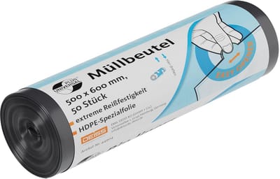 Afvalzakken Universeel Plus 30 Liter - Duurzaam en Scheurbestendig