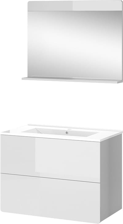 Vicco Izan Badkamermeubelset – 3 delen Wit