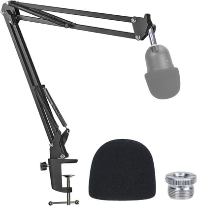 Professionele Microfoonarm met Popfilter en Schokdemper voor Razer Seiren Mini - Microfoonstandaard voor Opnames en Streaming