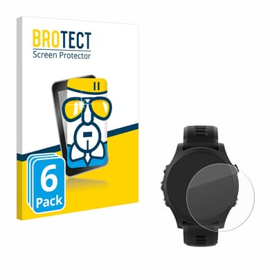 Screenprotector 6 Stuks voor Garmin Forerunner 935 Beschermglas transparant