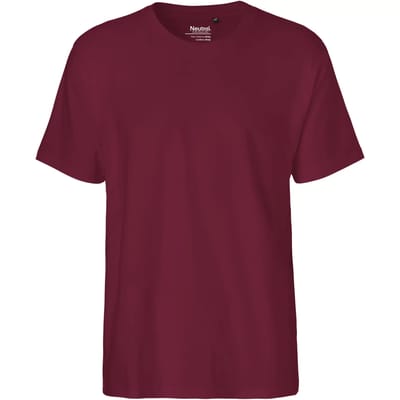 Neutral Men´s Classic T-Shirt NE60001 - Bordeaux - S