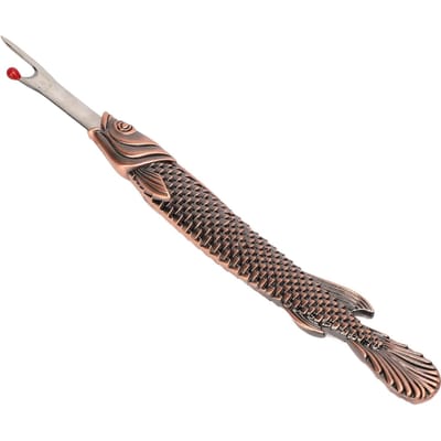 Kruissteek Naadverwijderaar Vintage Visvorm Metalen Handheld Draadverwijdergereedschap voor Naaiprojecten veelkleurig