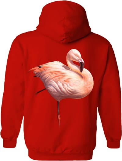 Flame Flamingo The Coloured House Hoodie S