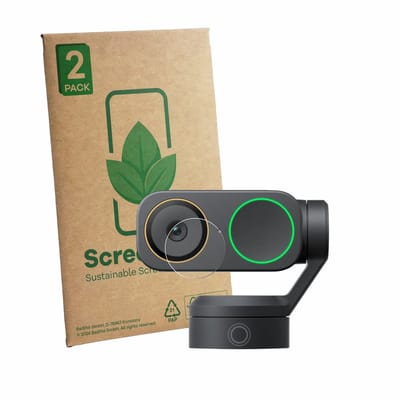 2 Stuks Screenprotector voor Insta360 Link 2 Pro (Lens) - Hoogwaardige Beschermfolie transparant