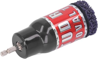 Wielnaaf Reiniger - Roestverwijderaar - Velgen Schoonmaken - Voor Slagmoersleutel - 10 cm Lengte - Zwart Rood Paars