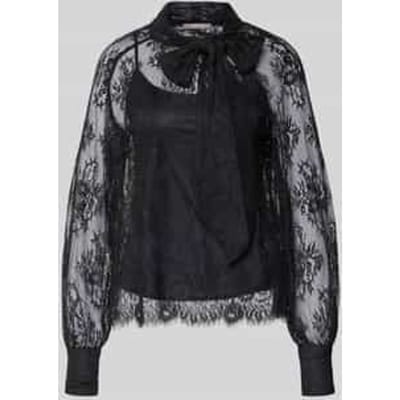 Blouseshirt met strikdetail