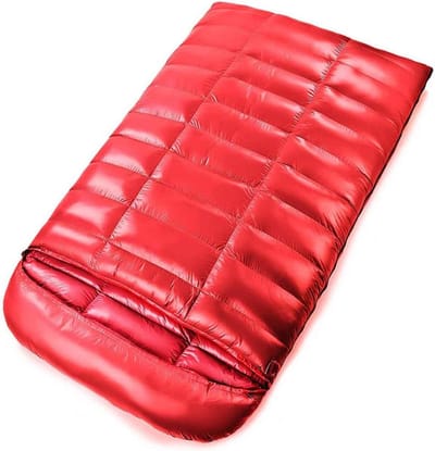 Omenluck 1Pcs Double Sleeping Bag down sleeping bags Great for Car Camping Backpacking and Couples Camping Lightweight Waterproof