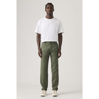 Levi's Xx Chino Standard Taper Lightweight Linen Pants Size: W33L34 | Chinos Outlet | Heren | Groen