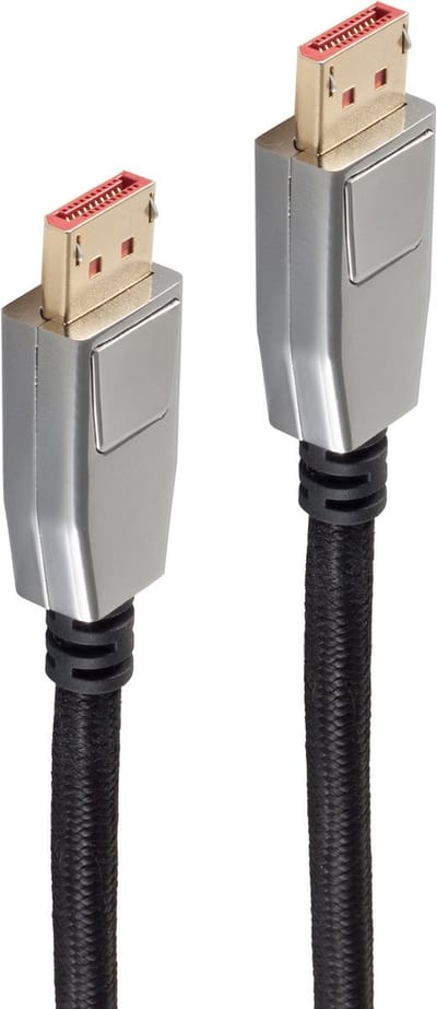 shiverpeaks BS20-20025, 1 m, DisplayPort, DisplayPort, Mannelijk, Mannelijk, 7680 x 4320 Pixels