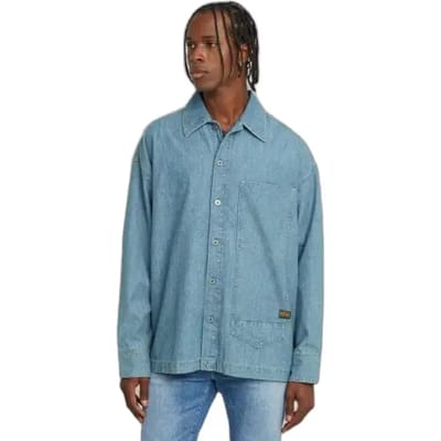 Shirt met lange mouwen G-Star Pocket Boxy fit