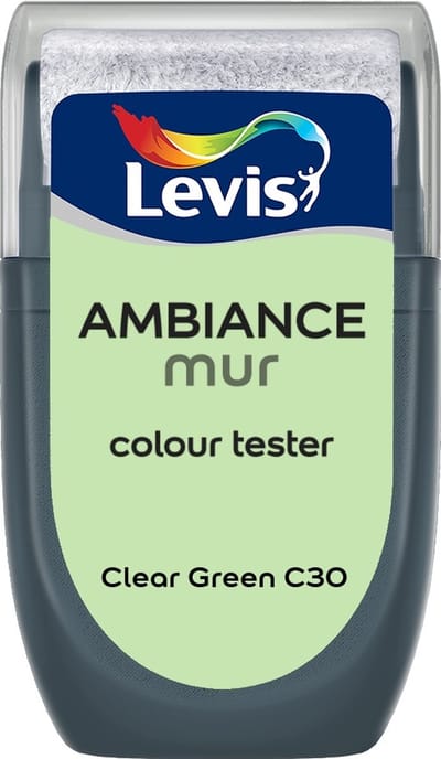 Levis - Muurverf Kleurtester Mat Mix - Clear Green C30 - Mengverf - 30 Ml