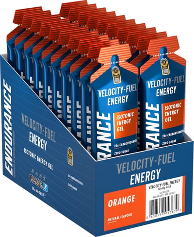 Applied Nutrition Endurance Energy Gel (20x60ml) Orange - Energie & Uithoudingsvermogen - Energie Gels