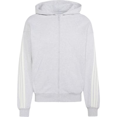 relaxed fit sweatjack van puur katoen met capuchon