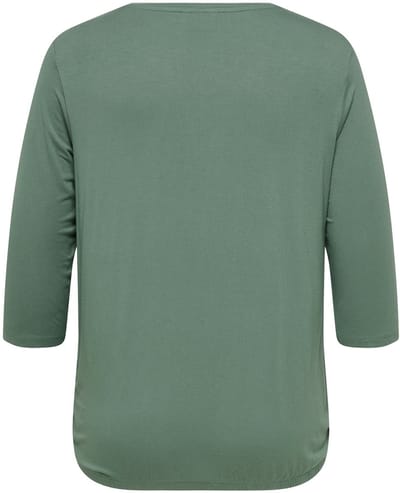 ONLY CARMAKOMA - CARLINA 3/4 SLEEVE V-NECK BLOUSE JRS - Meisjes - Blouses