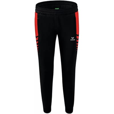 Erima Six Wings Worker Broek Dames - Rood / Zwart | Maat: 42