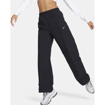 Nike Sportswear Broeken Dames - Zwart - Maat 42 - Katoen Jersey