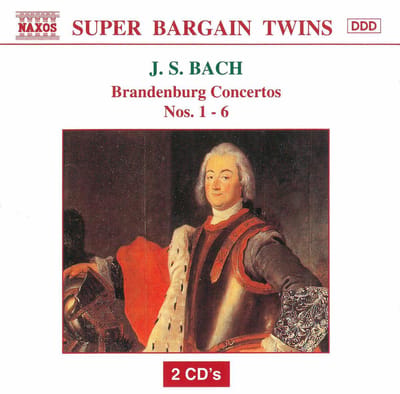 Capella Istropolitana, Bohdan Warchal - J.S. Bach: Brandenburg Concertos Nos. 1-6 (2 CD)