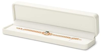 Beige Lange Halsketting Opbergdoos - Cadeau voor Verjaardag, Valentijnsdag en Jubileum