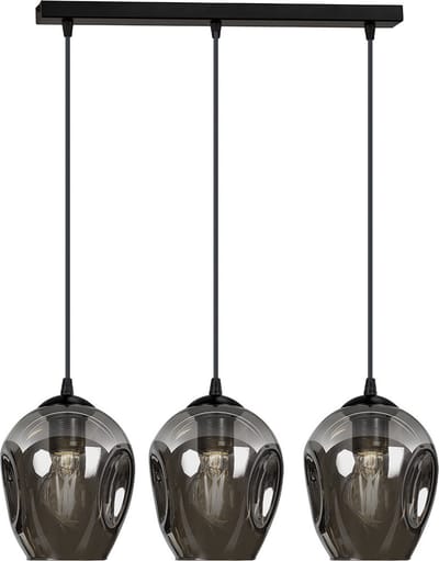 Ledl ISTAR 3 Hanglamp Zwart / Grafijt