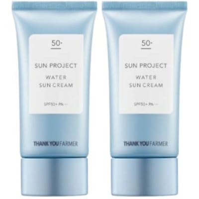 THANK YOU FARMER - Sun Project Water Sun Cream (2elk) Set