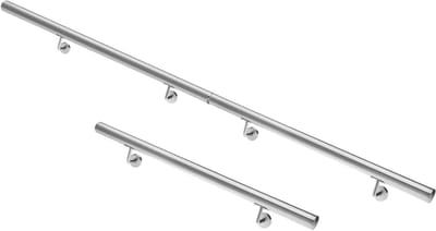 Trapleuning RVS - Wandleuning Reling - Veilig Traplopen - Roestvrij V2A Staal - 300cm - Zilver