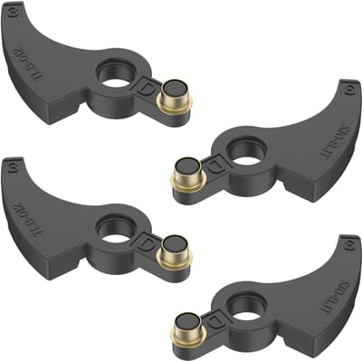 Snoerloze grastrimmerhendel - 4 stuks - 90567077 - geschikt voor Black+Decker GL7033 - GL9035 - ST5530 - ST6600GH400 - GH500 - STC1820PC - LST136 - LST220 - NST2018