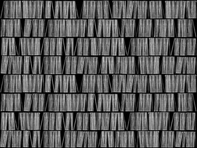 Fotobehang - Home library.