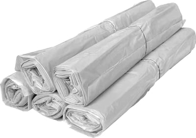 Afvalzakken 63x70 cm HDPE T15 - 50 Liter transparant - Doos 1000 stuks