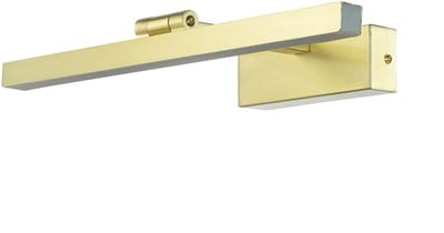 Licht-Erlebnisse - Vanessa - LED - Wandlamp - 3000K - 372lm - van - Constructiestaal aluminium - in - Messing - Wandlamp