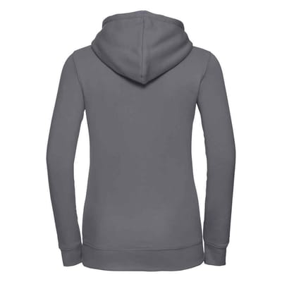 Russell Dames/Dames Authentic Hoodie (Konvooi Grijs)