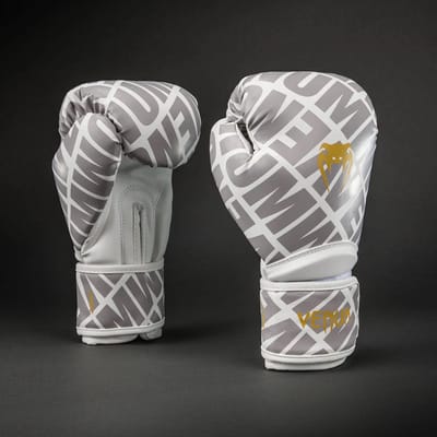 Venum Contender 1.5 XT 3D Bokshandschoenen – Wit/goud - 12oz