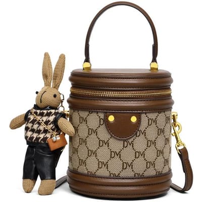 Dames Tassen Dames Emmer Tassen Crossbody Tassen Herfst en Winter Premium Stijlvolle Tote Bag brown