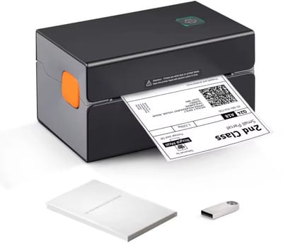Draagbare Thermische Labelprinter - Labelprinter - Thermal Printer - Sticker Printer - Draagbaar - Bluetooth - Automatische Label Erkenning - 300DPI Bluetooth