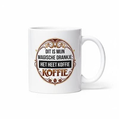 Nevolis® | Koffiemok 330ml met Uniek Design | Ontwerp Jouw Eigen Mok | Handgemaakt Cadeau voor Koffieliefhebbers | Gepersonaliseerd op Aanvraag | Enkel of Grote Bestelling