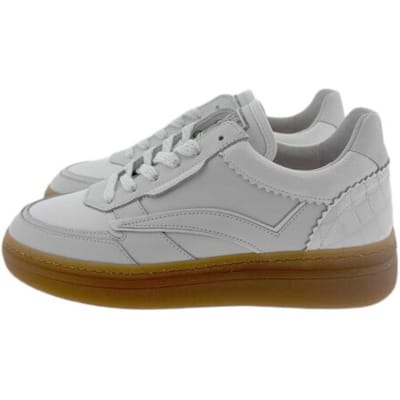 Floris Van Bommel Sfw-10158 Fygi Sneakers - Leer - Dames - Wit - Maat 41