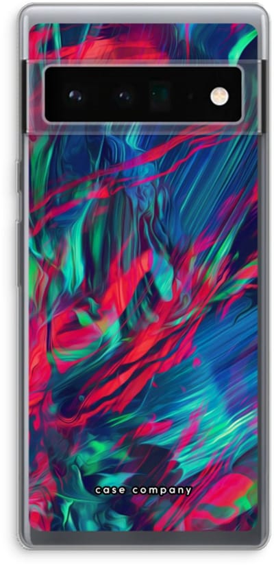 Case Company® - Hoesje geschikt voor Google Pixel 6 Pro hoesje - Pilgrims Of The Sea - Soft Cover Telefoonhoesje - Bescherming aan alle Kanten en Schermrand
