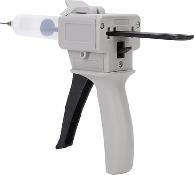 Lijmpistool Dispenser - Kit Spuit - Precisie Lijm Aanbrengen - Ergonomische Handgreep - 30cc Capaciteit - Zwart
