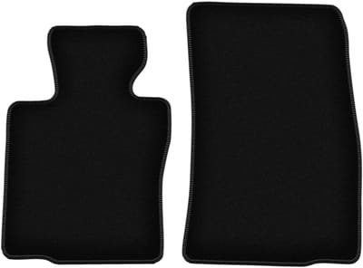 Wielganizator WLG-BASIC Serie - Automatten Velours - Mini Paceman Hatchback 2012-2016 - Zwart - Set van 2