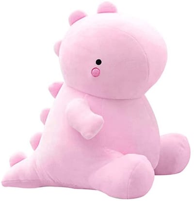 Dailygoods- Dinosaurus Pluche Speelgoed 35 cm - Zacht Pluche - Kawaii Dierpoppen - Kinderkamer Decoratie - PP-Katoen Vulling - Herstel Tips - Knuffeldier