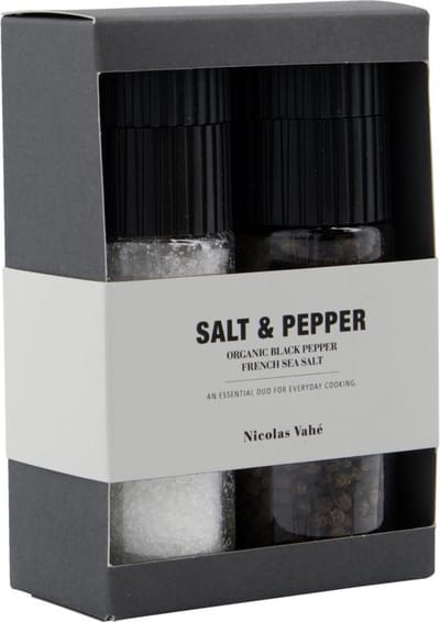 Nicolas Vahé gift box zout en biologische peper