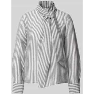 Regular fit strikblouse met streepmotief