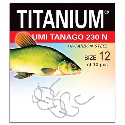 Robinson Titanium Umi Tanago 230N Haken - Maat 12 (10 stuks)
