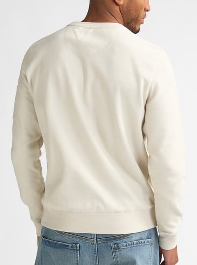 Petrol Industries - Sweater Ronde hals - Heren - XL - Gebroken wit - Katoen - M-1060-SWR317