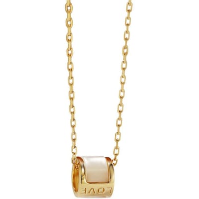 925 Sterling Zilveren Ketting Dames All-match Ins Stijl Sieraden Niche Design Lichte Luxe Sleutelbeenketting beige