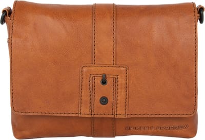 Leren Clutch - Minnie - Brandy Cognac