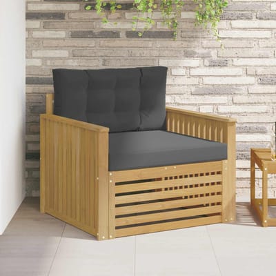 vidaXL - Buitensofa - Polyester - Wit